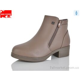 Фотография Ботинки женские стильные Весна/осень L60-1K (8 пар р.36-41) "Maiguan" недорого оптом от прямого поставщика