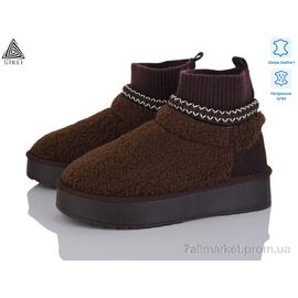 Фотография Угги женские утепленные зима UG50-2 шкіра (6 пар р.36-41) "STILLI Group" недорого оптом от прямого поставщика