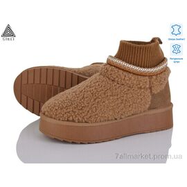 Фотография Угги женские утепленные зима UG50-4 шкіра (6 пар р.36-41) "STILLI Group" недорого оптом от прямого поставщика