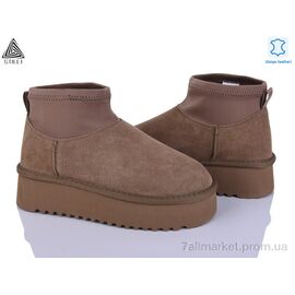 Фотография Угги женские утепленные зима UG330-3 шкіра піна (6 пар р.36-41) "STILLI Group" недорого оптом от прямого поставщика