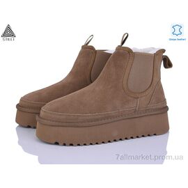 Фотография Угги женские утепленные зима UG240-3 шкіра піна (6 пар р.36-41) "STILLI Group" недорого оптом от прямого поставщика