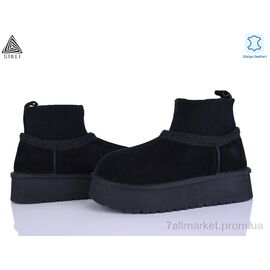 Фотография Угги женские утепленные зима UG420-1 шкіра піна (6 пар р.36-41) "STILLI Group" недорого оптом от прямого поставщика