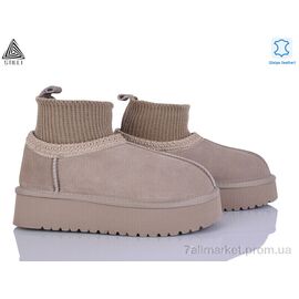 Фотография Угги женские утепленные зима UG420-3 шкіра піна (6 пар р.36-41) "STILLI Group" недорого оптом от прямого поставщика