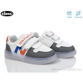 Кросівки дитячі модні Весна/осінь 10-1 d.grey LED (10 пар р.26-30) "Wei Wei-Class" недорого оптом від прямого постачальника