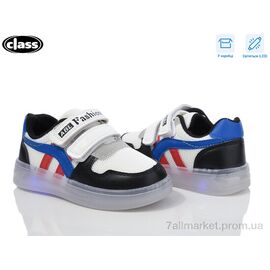 Кросівки дитячі модні Весна/осінь 10-3 black LED (10 пар р.26-30) "Wei Wei-Class" недорого оптом від прямого постачальника