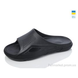 Шльопанці чоловічі пляжні Літо П43 чорний (6 пар р.40-45) "Inblue" недорого оптом від прямого постачальника