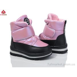 Фотография Дутики детские утепленные зима FG2382-1F (8 пар р.23-28) "KIMBOO" недорого оптом от прямого поставщика