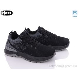 Кросівки жіночі модні Весна/осінь 2136-1 black-grey (8 пар р.37-41) "Wei Wei-Class" недорого оптом від прямого постачальника