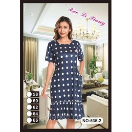 Плаття жіноче домашнє р-ри 58-66 (мікс) "FLOWER" купити недорого від прямого постачальника