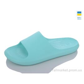 Фотография Шлепки женские облегченные Лето ПЖ45 м'ята (8 пар р.36-41) "Inblue" недорого оптом от прямого поставщика