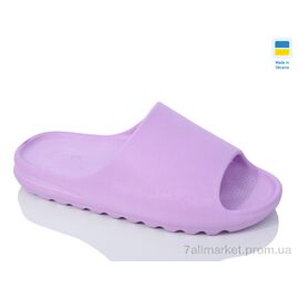 Фотография Шлепки женские облегченные Лето ПЖ44 бузковий (8 пар р.36-41) "Inblue" недорого оптом от прямого поставщика