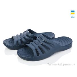 Шльопанці чоловічі пляжні Літо L104 синій (8 пар р.40-45) "Inblue" недорого оптом від прямого постачальника