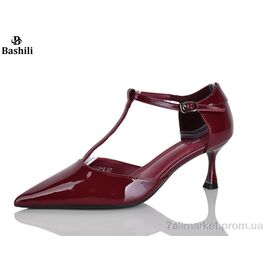 Фотография Туфли женские стильные Лето V329-2 (6 пар р.35-40) "Башили" недорого оптом от прямого поставщика