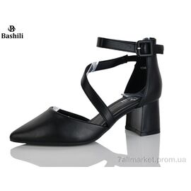 Фотография Туфли женские стильные Лето V346-1 (6 пар р.35-40) "Башили" недорого оптом от прямого поставщика