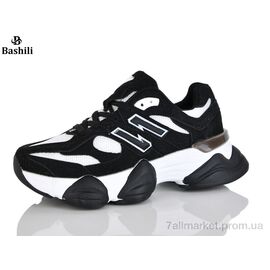 Фотография Кроссовки женские модные Весна/осень H6549-12 (8 пар р.36-41) "Башили" недорого оптом от прямого поставщика