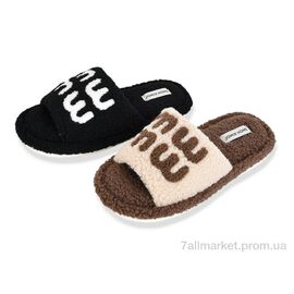 Тапки жіночі для будинку Весна/осінь MD10193 mix (24 пар р.36-41) "YZY" недорого оптом від прямого постачальника