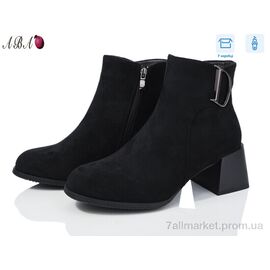 Фотография Ботинки женские стильные  M4ABA4-1 (8 пар р.36-40) "Aba" недорого оптом от прямого поставщика