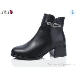 Фотография Ботинки женские стильные  Y0ABA17-1 (8 пар р.37-41) "Aba" недорого оптом от прямого поставщика