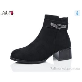 Фотография Ботинки женские стильные  Y0ABA17-2 (8 пар р.37-41) "Aba" недорого оптом от прямого поставщика
