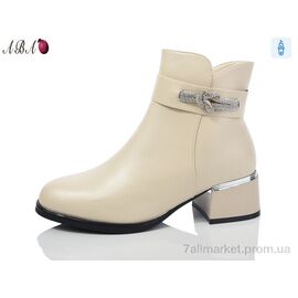 Фотография Ботинки женские стильные  Y0ABA17-3 (8 пар р.37-41) "Aba" недорого оптом от прямого поставщика