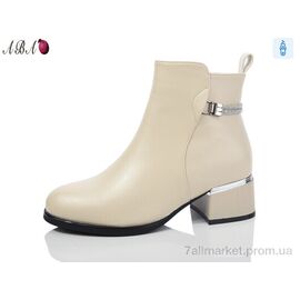 Фотография Ботинки женские стильные  Y0ABA19-3 (8 пар р.37-41) "Aba" недорого оптом от прямого поставщика