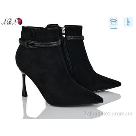 Фотография Ботинки женские стильные  M5ABA0-1 (8 пар р.36-40) "Aba" недорого оптом от прямого поставщика
