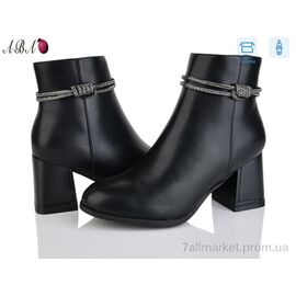 Фотография Ботинки женские стильные  M6ABA2-2 (8 пар р.36-41) "Aba" недорого оптом от прямого поставщика
