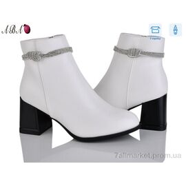 Фотография Ботинки женские стильные  M6ABA2-4 (8 пар р.36-41) "Aba" недорого оптом от прямого поставщика
