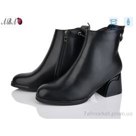 Фотография Ботинки женские стильные  M6ABA5-2 (8 пар р.36-41) "Aba" недорого оптом от прямого поставщика