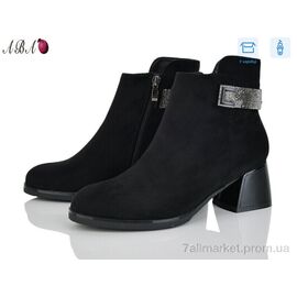 Фотография Ботинки женские стильные  M6ABA4-1 (8 пар р.36-40) "Aba" недорого оптом от прямого поставщика