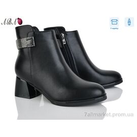 Фотография Ботинки женские стильные  M6ABA4-2 (8 пар р.36-40) "Aba" недорого оптом от прямого поставщика
