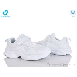 Фотография Кроссовки женские модные Весна/осень 703 білий (7 пар р.36-40) "Comfort-baby" недорого оптом от прямого поставщика