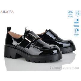 Фотография Туфли женские стильные Весна/осень XJH2516-2 (8 пар р.36-41) "Ailaifa" недорого оптом от прямого поставщика