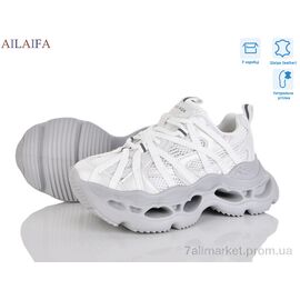 Фотография Кроссовки женские модные Весна/осень 25555-1 (6 пар р.36-41) "Ailaifa" недорого оптом от прямого поставщика