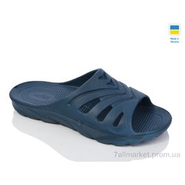 Шльопанці чоловічі пляжні Літо Сітроен синій (8 пар р.40-45) "Lot Shoes" недорого оптом від прямого постачальника