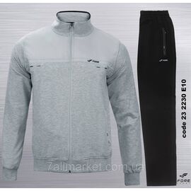 Фотография Спортивный мужской костюм на молнии FORE размеры  M-3XL "REMAIN" купить недорого от прямого поставщика