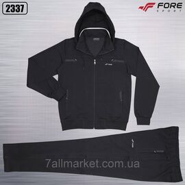 Фотография Спортивный мужской костюм на молнии FORE размеры  M-3XL (4цв) "REMAIN" купить недорого от прямого поставщика