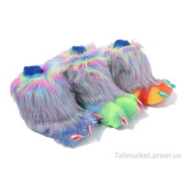 Тапки дитячі домашні Зима Кігті високі FA1403 mix (8 пар р.28-35) "Summer shoes" недорого оптом від прямого постачальника