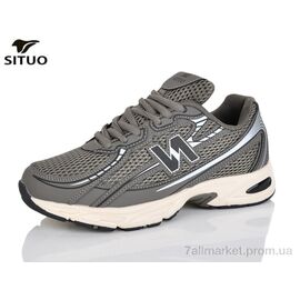 Фотография Кроссовки женские модные Весна/осень B007-5 (8 пар р.36-41) "Situo" недорого оптом от прямого поставщика