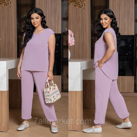 Фотография Костюм двойка женский шелк Прадо размеры 46-60 "LADA" недорого от прямого поставщик