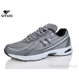 Фотография Кроссовки мужские модные Весна/осень D007-4 (6 пар р.47-50) "Situo" недорого оптом от прямого поставщика