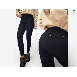 Фотография Лосинсы женские Весна/осень 5031 чорний (4 шт. р.сетка 2XL-5XL) "Sport style" недорого оптом от прямого поставщика