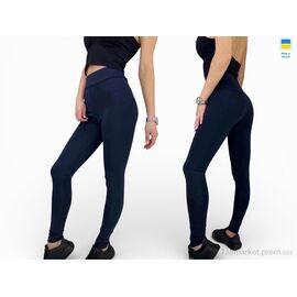 Фотография Лосинсы женские Весна/осень 500 т.синій (4 шт. р.сетка S-XL) "Sport style" недорого оптом от прямого поставщика