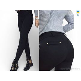 Фотография Лосинсы женские Весна/осень 5852 чорний (4 шт. р.сетка S-XL) "Sport style" недорого оптом от прямого поставщика