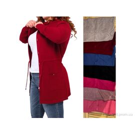 Фотография Кардиган женский Весна/осень AB256 mix (5 шт. р.сетка 48-50) "Sport style" недорого оптом от прямого поставщика