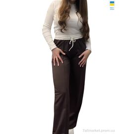 Фотография Спортивные брюки женские Весна/осень 10054 шоколад (4 шт. р.сетка 2XL-4XL) "Sport style" недорого оптом от прямого поставщика