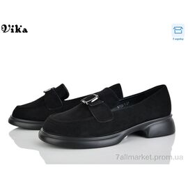 Фотография Туфли женские стильные Весна/осень W708-1 (8 пар р.36-41) "Vika" недорого оптом от прямого поставщика