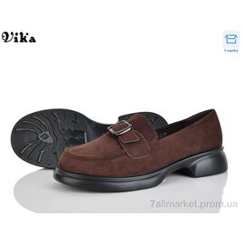 Фотография Туфли женские стильные Весна/осень W708-2 (8 пар р.36-41) "Vika" недорого оптом от прямого поставщика