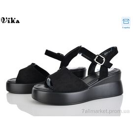 Фотография Босоножки женские летние Лето W721-3 (8 пар р.36-41) "Vika" недорого оптом от прямого поставщика