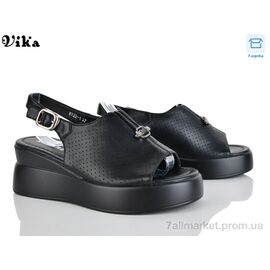 Фотография Босоножки женские летние Лето W722-1 (8 пар р.36-41) "Vika" недорого оптом от прямого поставщика